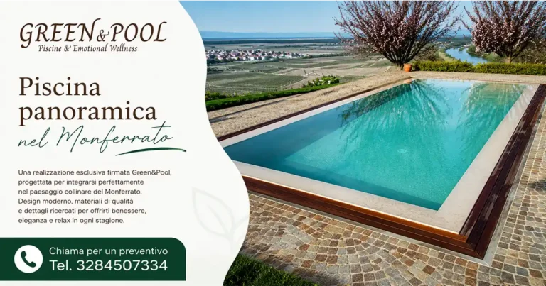 Scopri di più sull'articolo Piscina panoramica dal design essenziale